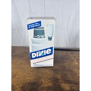 Dixie Cup Dispenser 3 oz Cup Size "Neoclassical " Design NEW DISCONTINUED